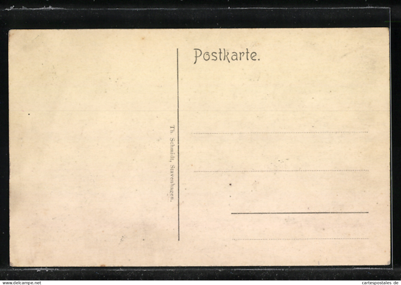 AK Stavenhagen I. M., An Reuter`s Geburtshaus  - Otros & Sin Clasificación