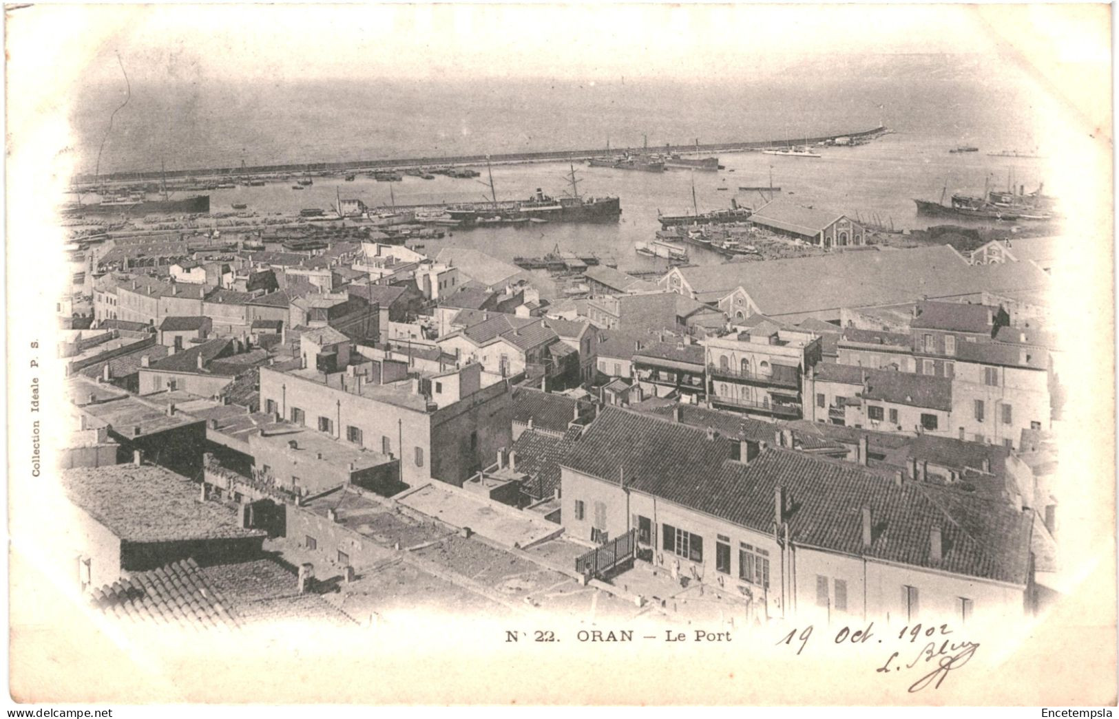 CPA Carte Postale Algérie  Oran Le Port  1902 VM80593 - Oran
