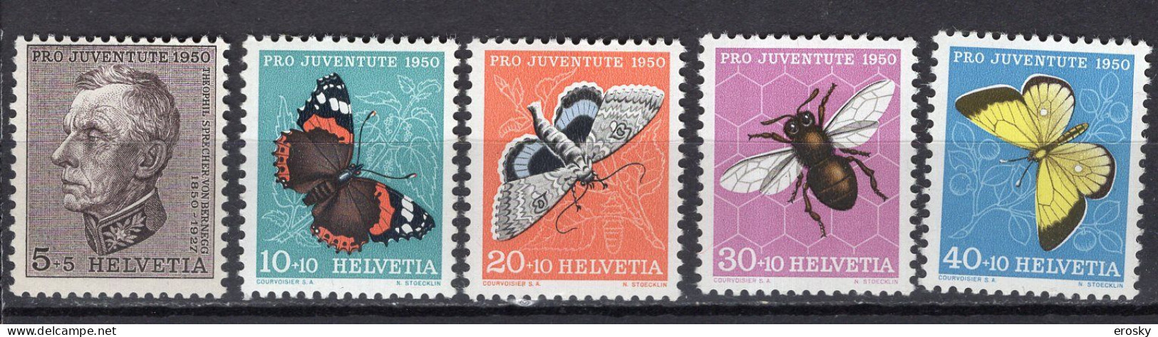 T3667 - SUISSE SWITZERLAND Yv N°502/06 ** Pro Juventute - Unused Stamps