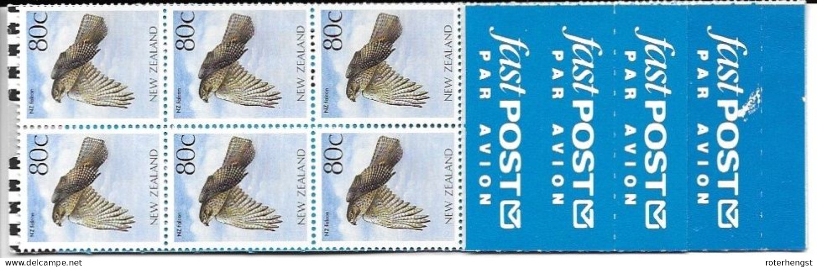 New Zealand Booklet Mnh ** Bird 13 Euros 1993 - Postzegelboekjes