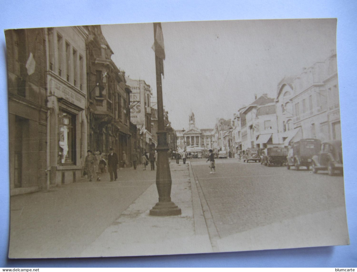 PHOTO SEPIA - CAMBRAI - ANNEES 50 - Format : 14,5 X 10 Cm - Lieux