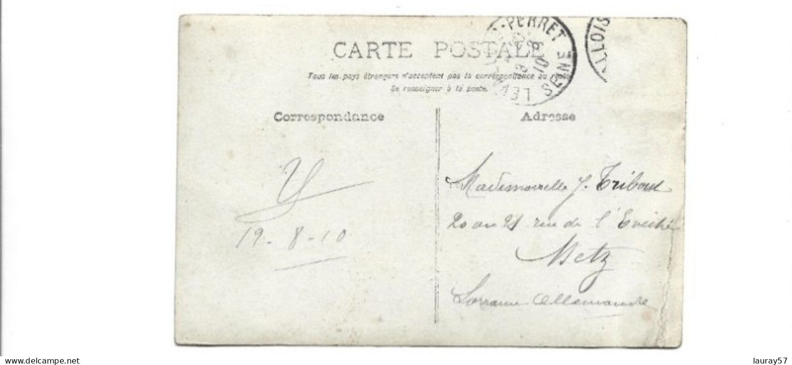 Carte Photo Attelage, Calèche, Cheval, Couple 1910 - Autres & Non Classés
