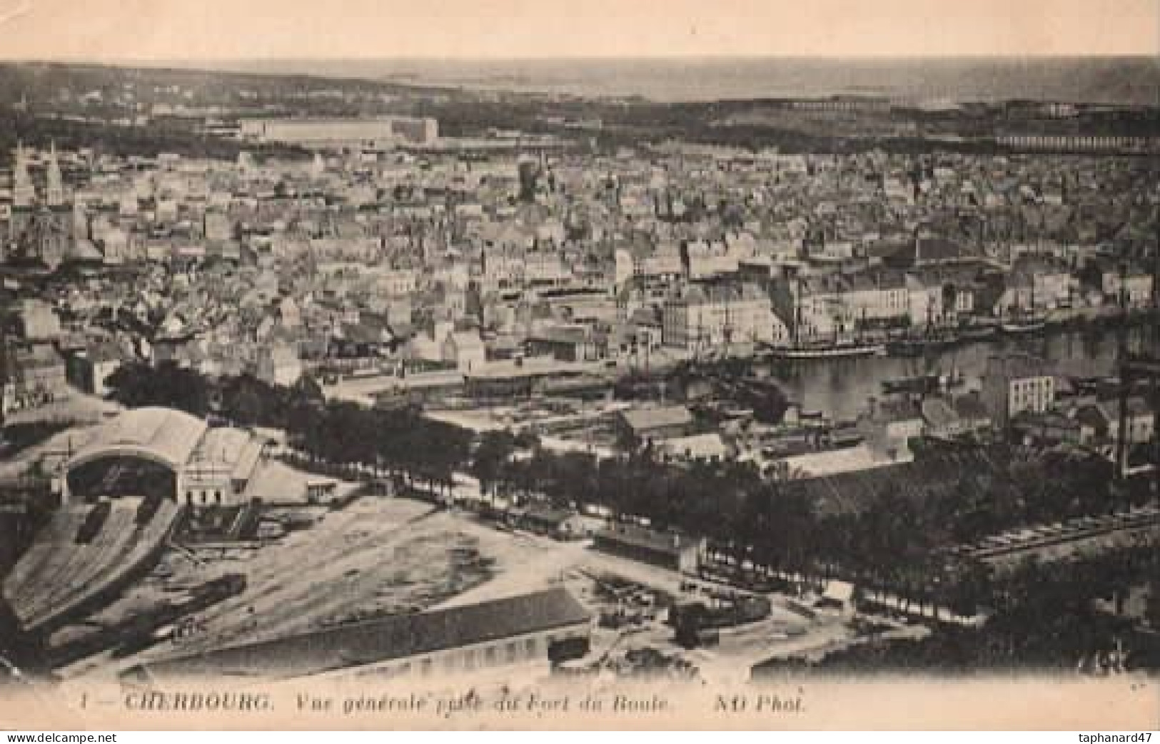 . 50 . CHERBOURG . Vue Générale Prise Du Fort Du Roule . - Cherbourg