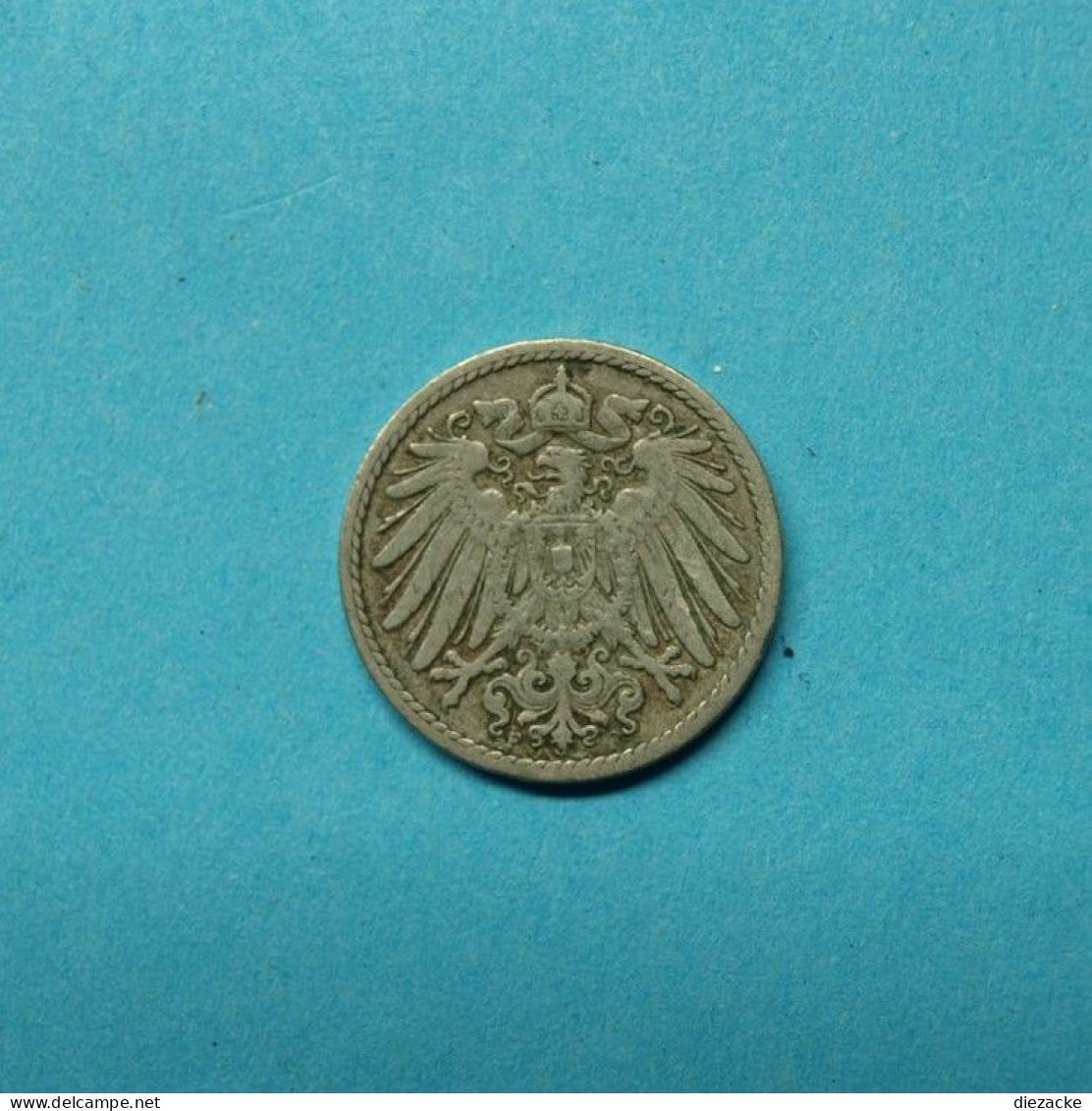 Deutsches Reich 1898 F 5 Pfennig Großer Adler (M4889 - Andere & Zonder Classificatie