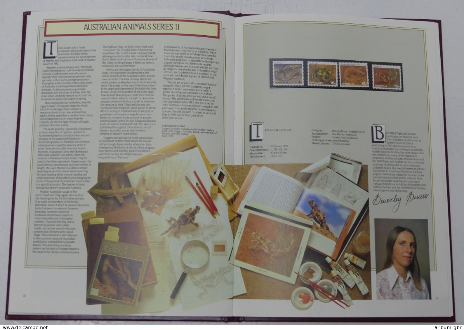 Australien Jahrbuch 1983 Postfrisch Mit Schuber #NO651 - Autres & Non Classés