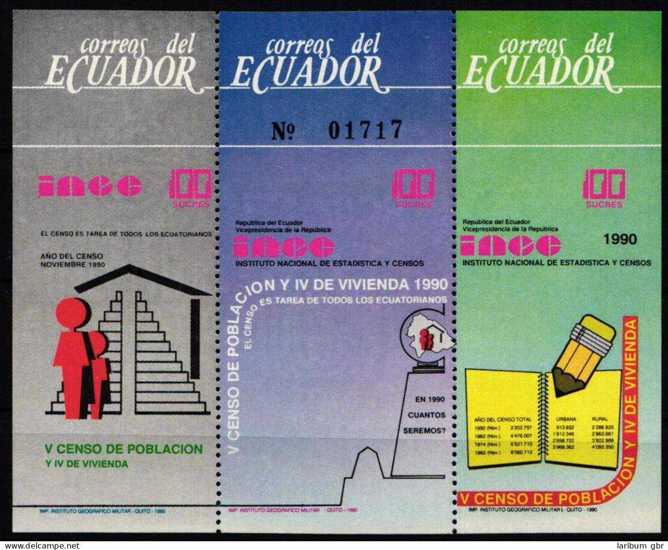 Ecuador Block 145 Postfrisch #KP953 - Equateur