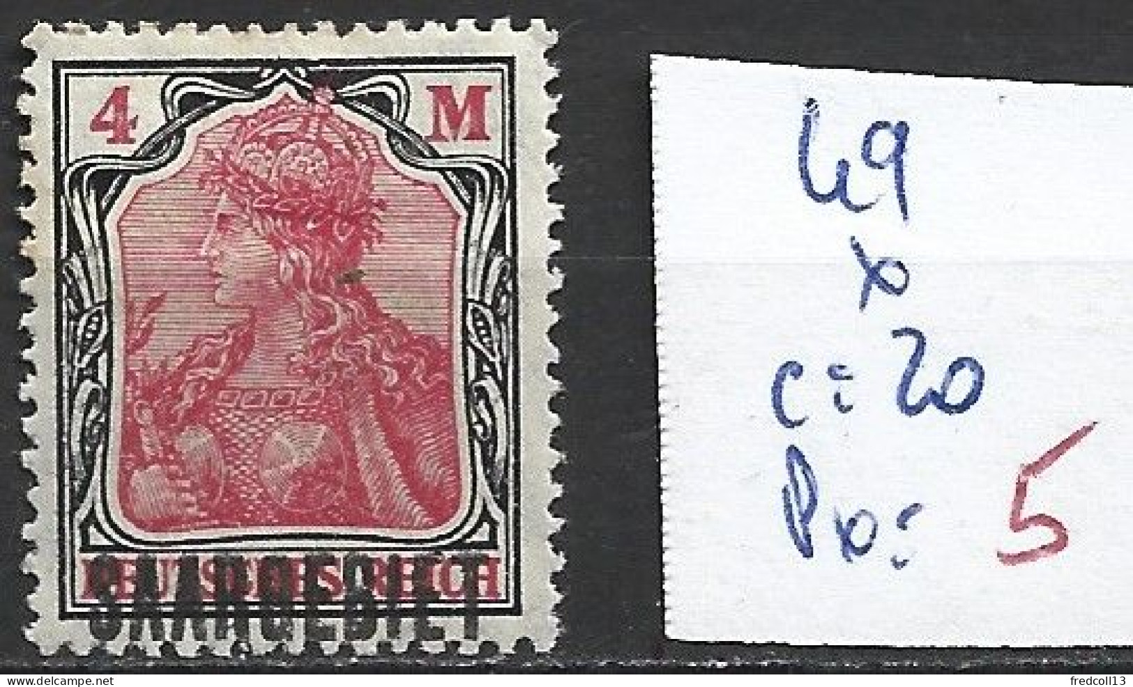 SARRE 49 * Côte 20 € - Unused Stamps