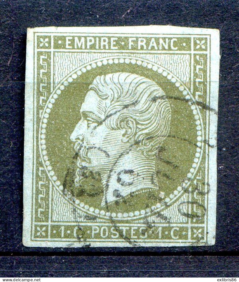 060524 FRANCE EMPIRE N° 11   Olive  TTB - 1853-1860 Napoleone III