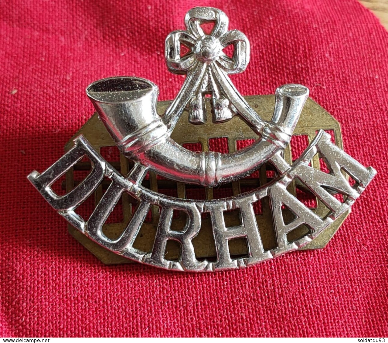 Badge D'infanterie Légère De Durham - 1939-45