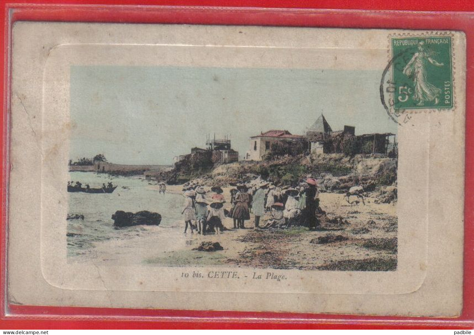 Carte Postale 34. Sète ( Cette ) La Plage  Très Beau Plan - Sete (Cette)