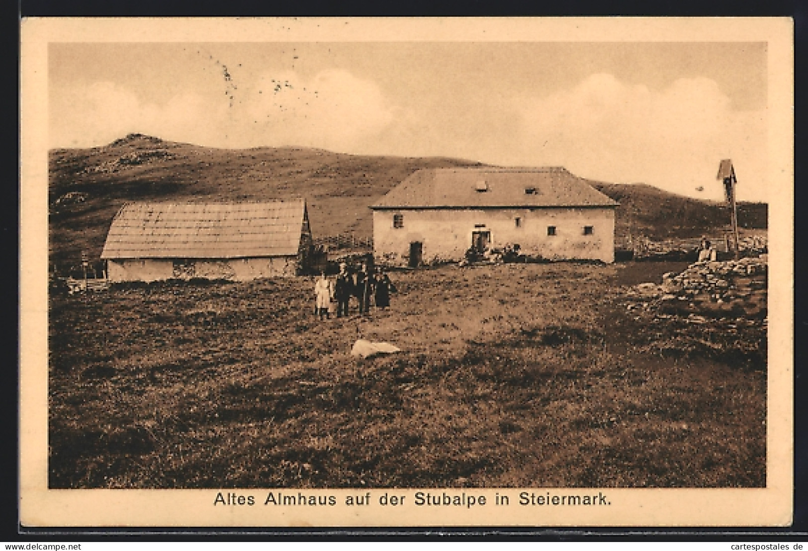 AK Maria Lankowitz /Steiermark, Altes Almhaus Auf Der Stubalpe  - Otros & Sin Clasificación