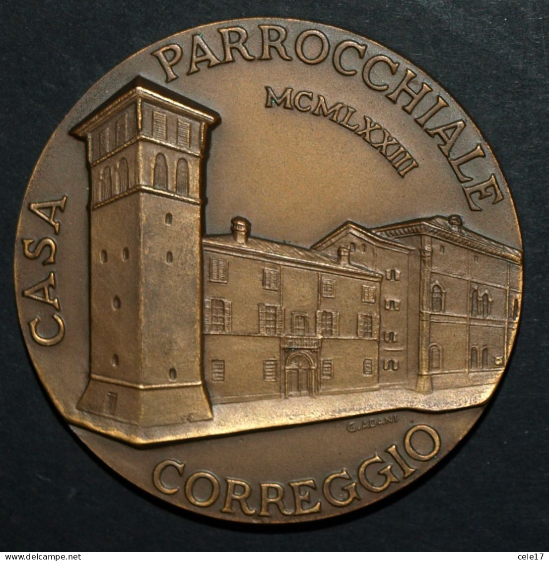 CORREGGIO - CASA PARROCCHIALE  1973 - Other & Unclassified