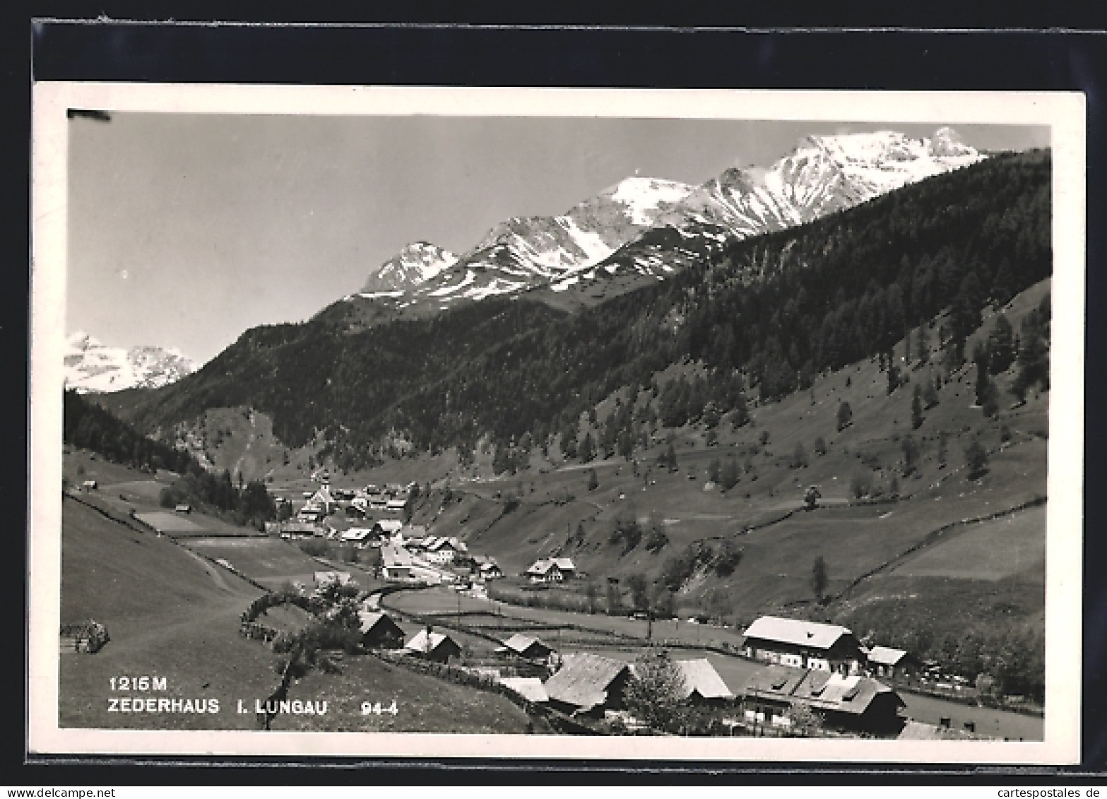 AK Zederhaus I. Lungau, Gesamtansicht Im Tallauf  - Andere & Zonder Classificatie