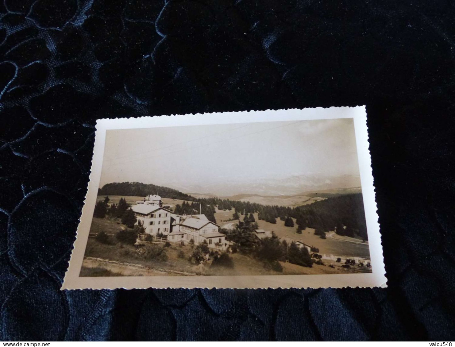 P-485 , Photo , La Chaîne Des Alpes Vue Du Mont Revard , Août 1936 - Luoghi