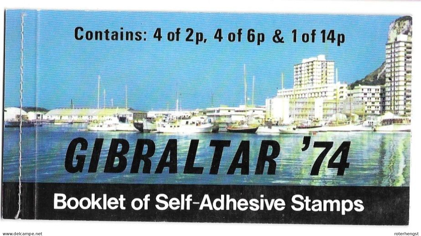Gibraltar Mnh ** Booklet 1974 UPU 15 Euros - Gibraltar