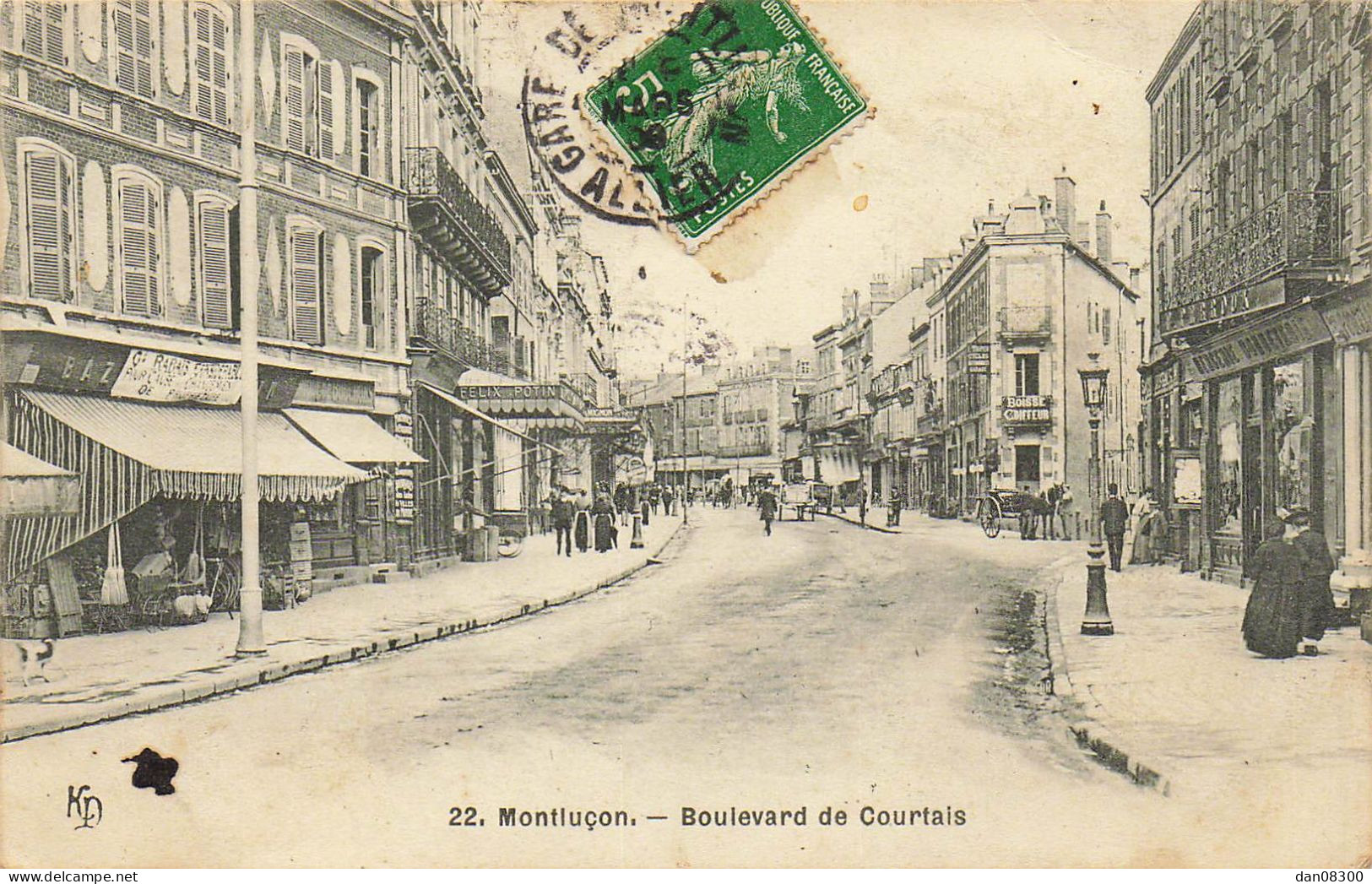 03 MONTLUCON BOULEVARD DE COURTAIS - Montlucon