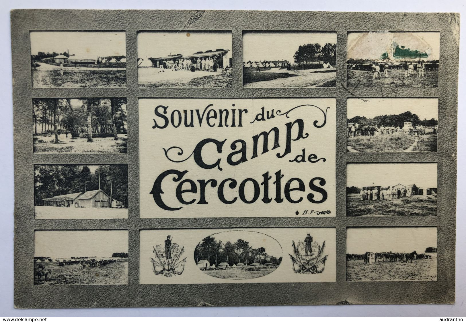 CPA Multivues - Souvenir Du Camp De CERCOTTES Les Aydes 1912 - 315e RI - Casernes