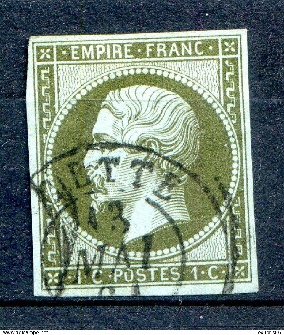 060524 FRANCE EMPIRE N° 11   Bronze  4 Marges  TTB - 1853-1860 Napoleon III