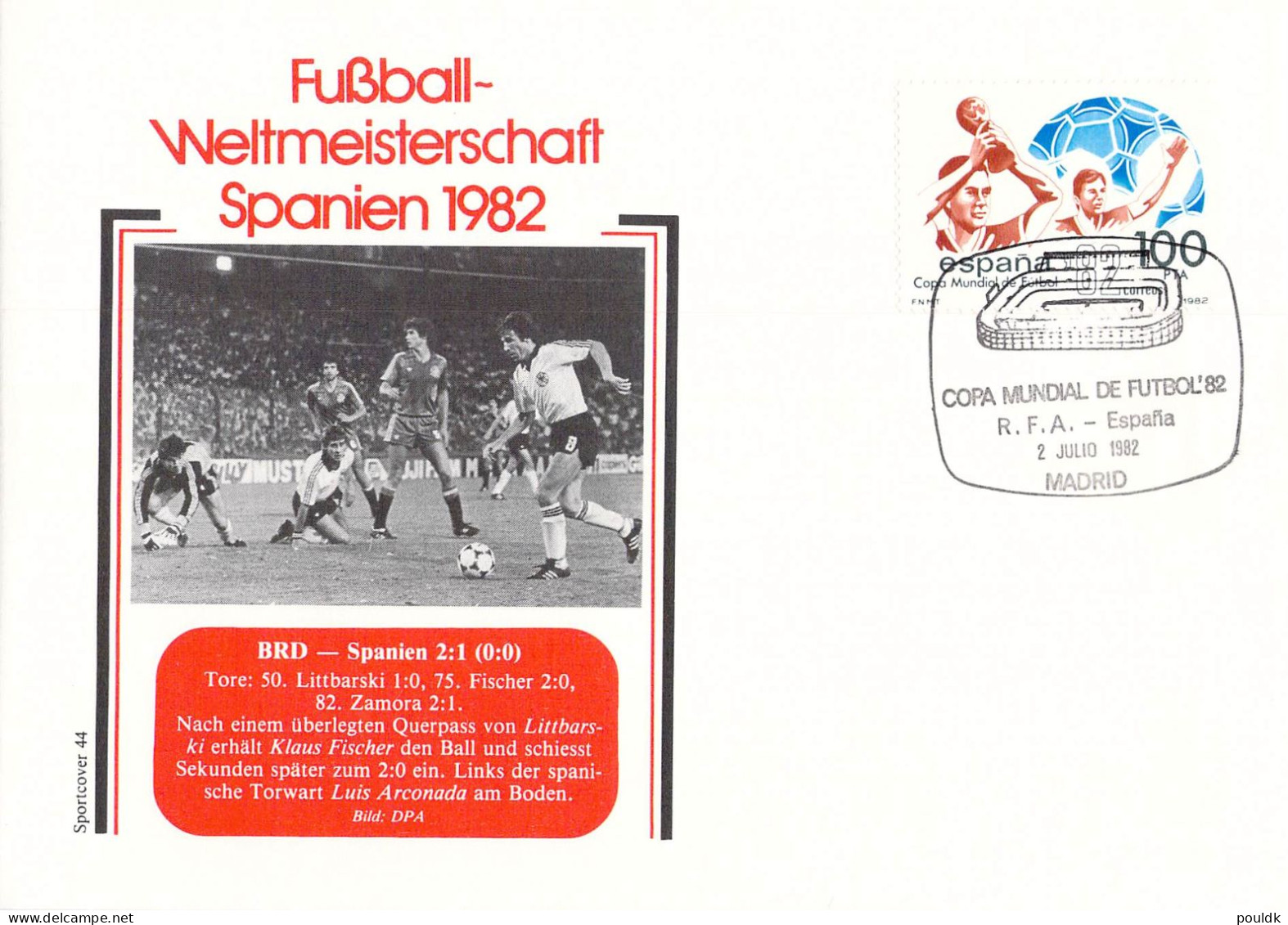 FIFA World Cup In Football In Spain 1982 - 14 Covers. Postal Weight Approx 0,09 Kg. Please Read Sales Conditions Under I - 1982 – Spain