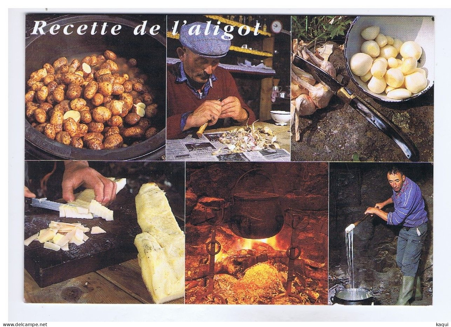 RECETTE De L'ALIGOT En 6 Vues - Editions Debaisieux - Ricette Di Cucina