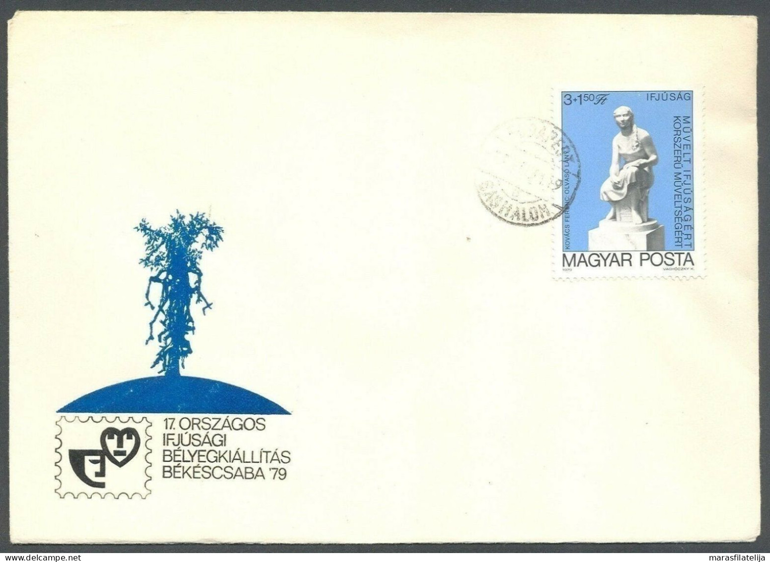 Hungary 1979, Lesendes Madchen - Other & Unclassified