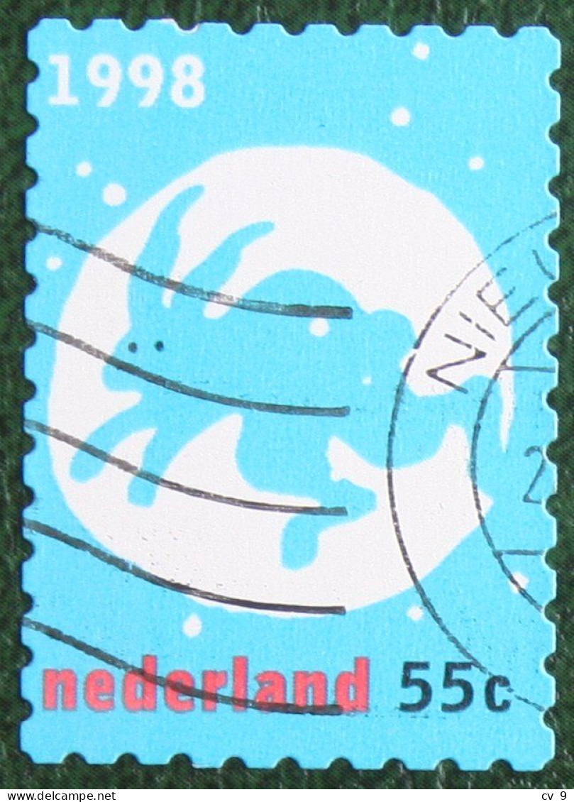 Kerst Christmas XMAS Weihnachten NOEL NVPH 1788 (Mi 1683) 1998 Gestempeld / USED NEDERLAND / NIEDERLANDE - Gebraucht