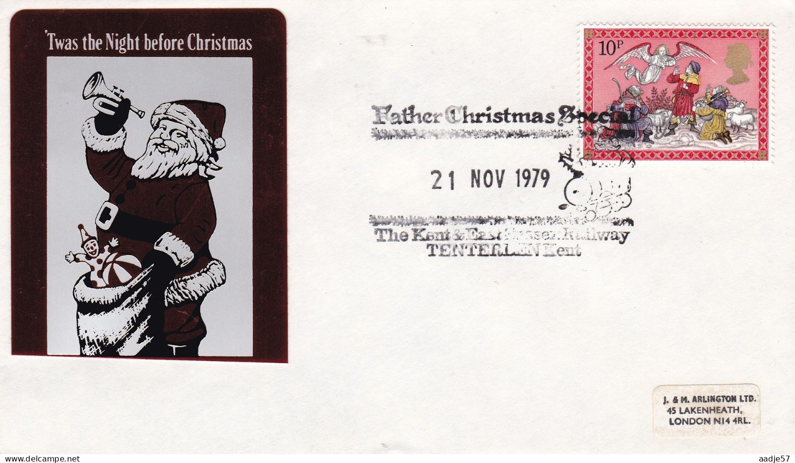 GB Engeland 1979 Father Christmas Special 21-11-1979 - Treinen