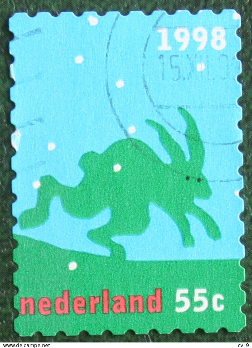 Kerst Christmas XMAS Weihnachten NOEL NVPH 1793 (Mi 1688) 1998 Gestempeld / USED NEDERLAND / NIEDERLANDE - Gebraucht