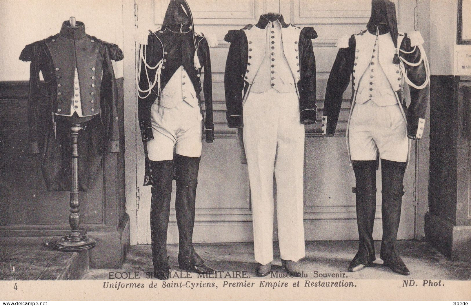 Ecole De St Cyr Uniforme Saint Cyrien , Premier Empire Napoleon , Restauration - Regimenten