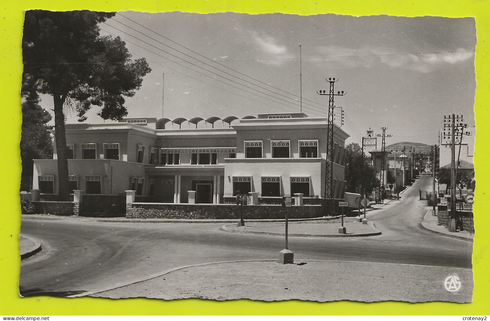 Algérie MARNIA Ou Maghnia Vers Tlemcen N°14 La Sous Préfecture En 1961 édit Alexandre Sirecky Oran - Tlemcen