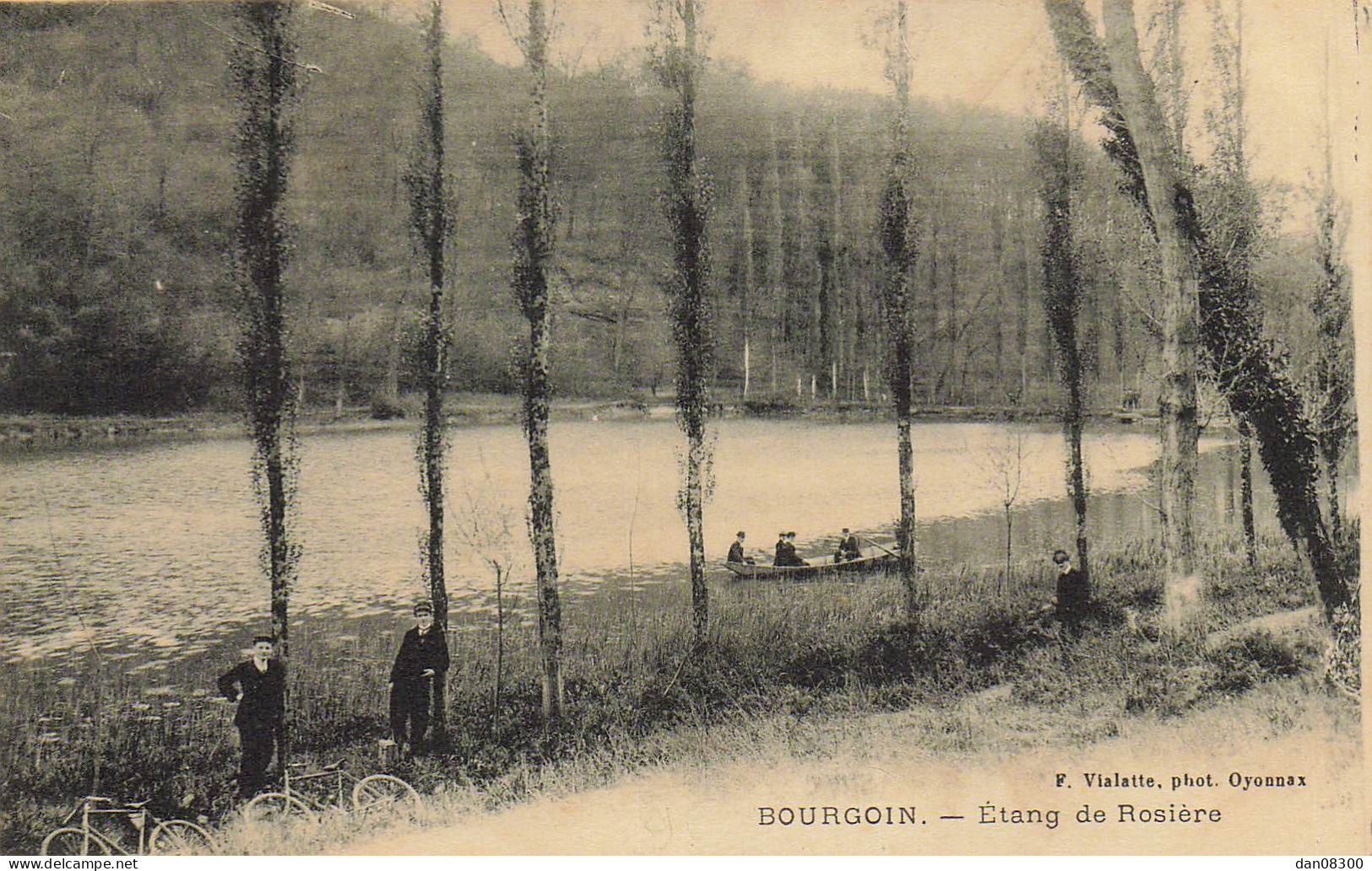 38 BOURGOIN ETANG DE ROSIERE - Bourgoin