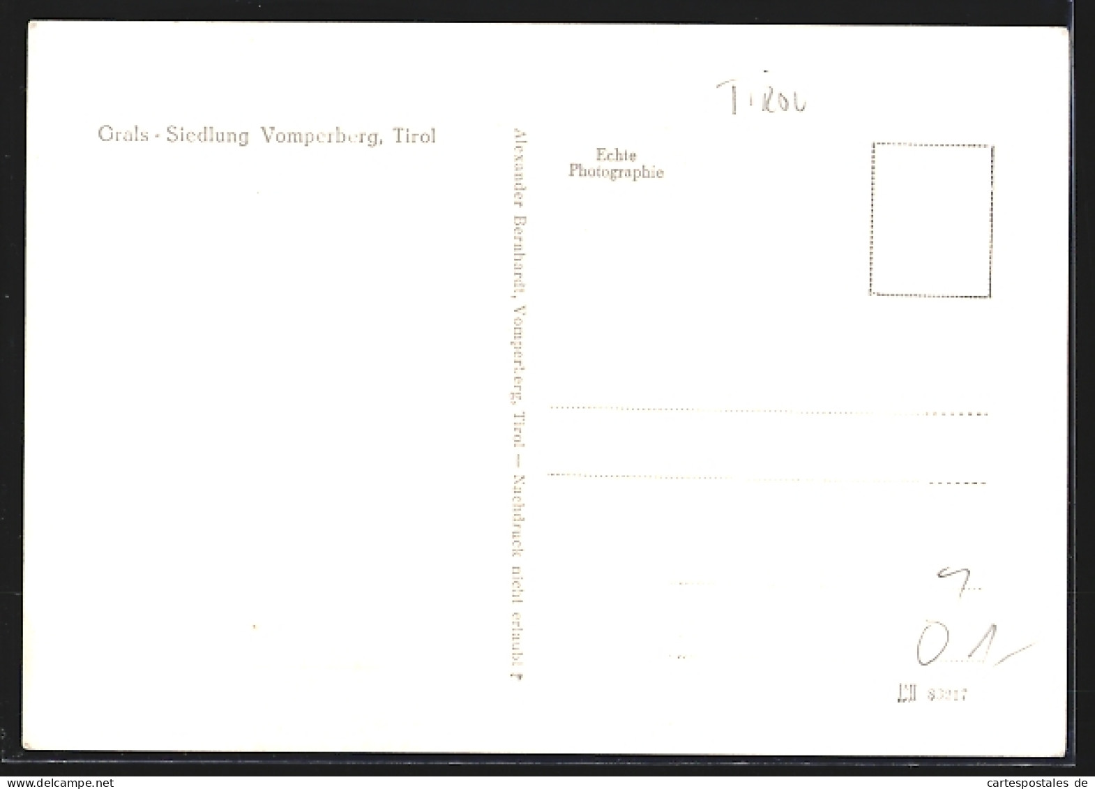 AK Vomperberg /Tirol, Innenansicht Eines Gasthauses, Grals-Siedlung  - Sonstige & Ohne Zuordnung