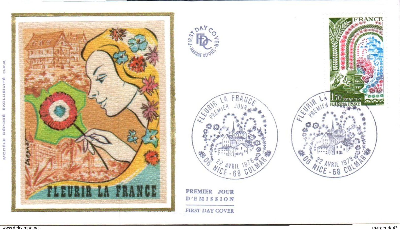 FRANCE LOT DE 17 FDC DIFFERENTES - Kilowaar (max. 999 Zegels)