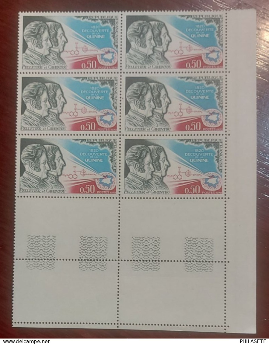 France Neuf** Bloc De 6 Timbres YT N° 1633 Découverte De La Quinine - Mint/Hinged