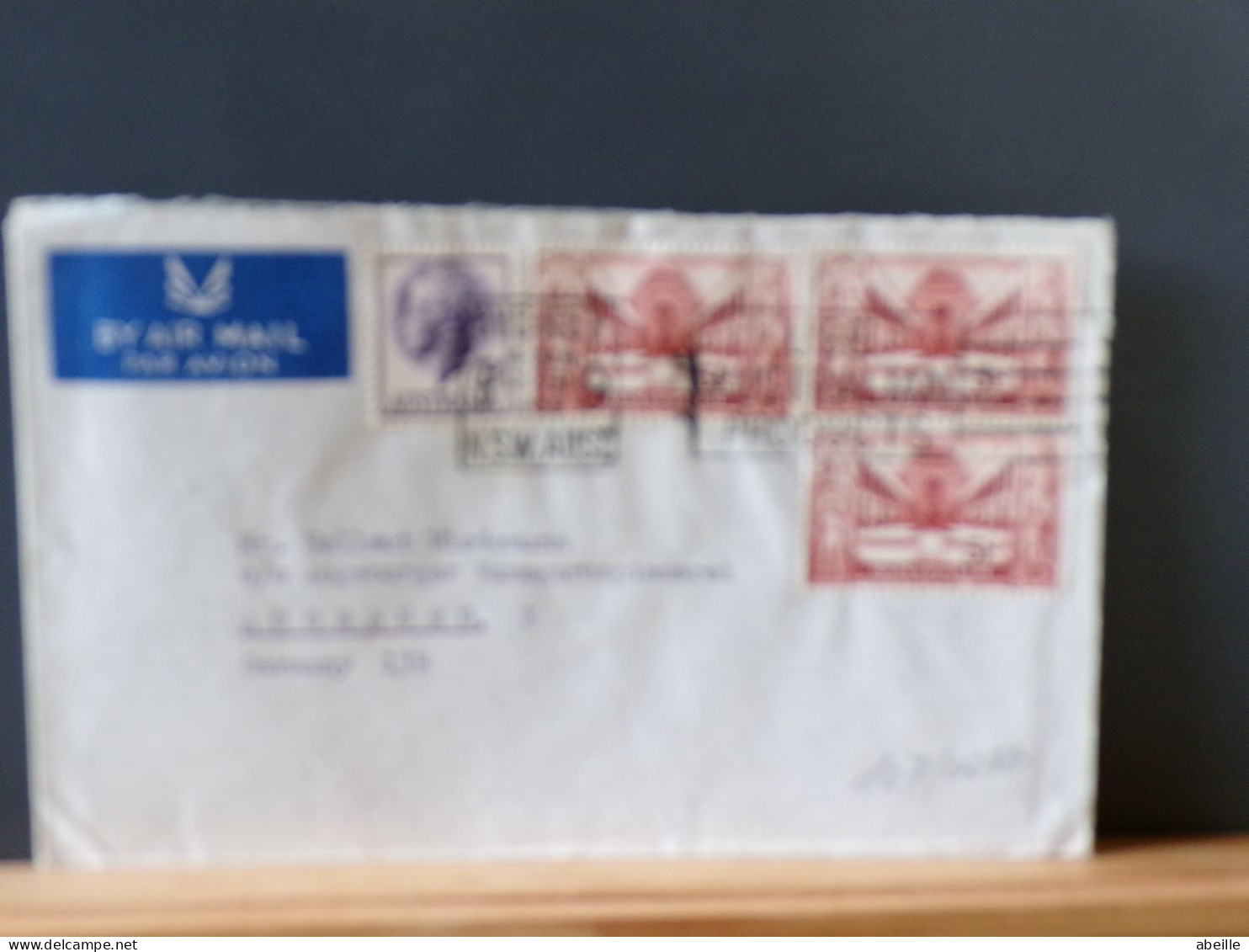 107/025B   LETTER AUSTRALIE TO GERMANY 1958 - Brieven En Documenten