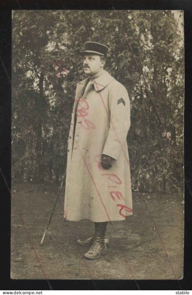 GUERRE 14/18 - OFFICIER ? - CARTE PHOTO ORIGINALE - War 1914-18