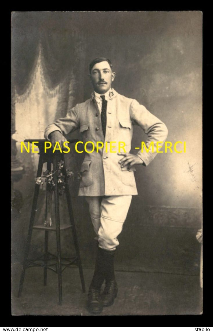 GUERRE 14/18 - MILITAIRE - 31 SUR LE COL  - CARTE PHOTO ORIGINALE - War 1914-18