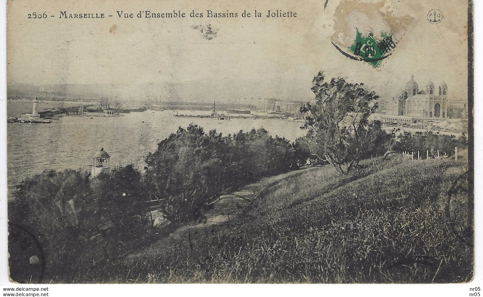 13 - MARSEILLE - Vue D'ensemble Des Bassins De La Joliette   ( Bouches Du Rhone ) - Joliette, Zone Portuaire