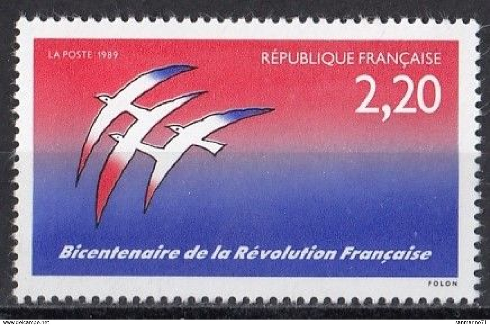 FRANCE 2696,unused - Franse Revolutie