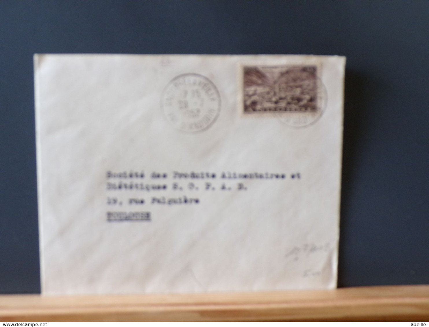 107/101B   LETTER   ANDORRE 1952 - Lettres & Documents