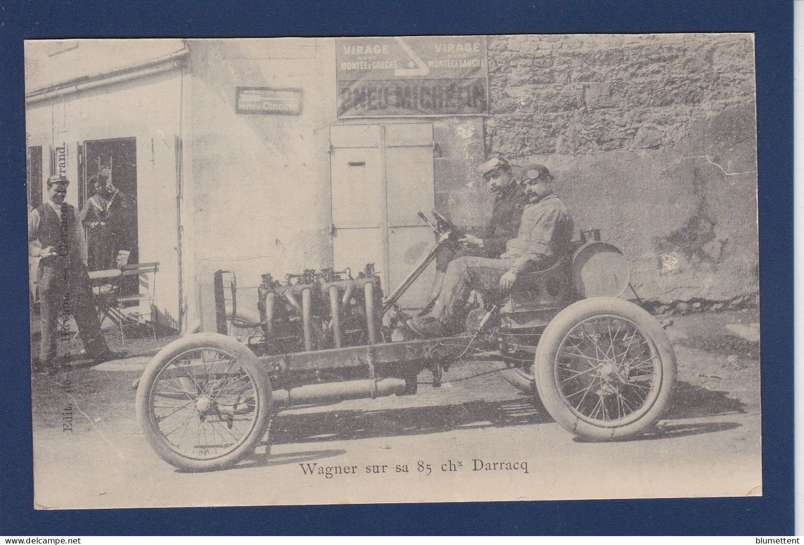 CPA Sport Voiture De Course Automobile Non Circulée Circuit Auvergne - Andere & Zonder Classificatie