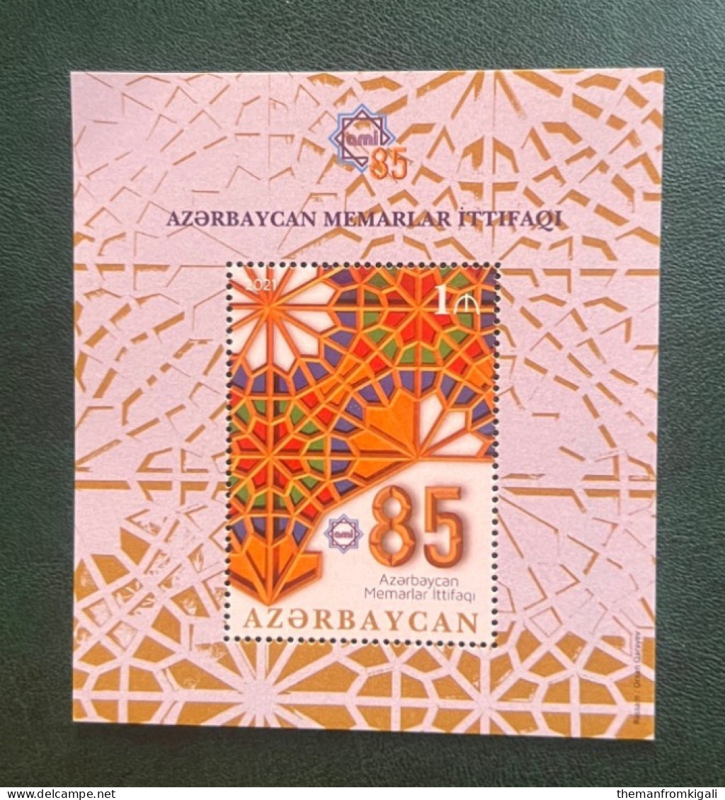 Azerbaijan 2021 - The 85th Anniversary Of The Azeri Union Of Architects. - Azerbaïdjan