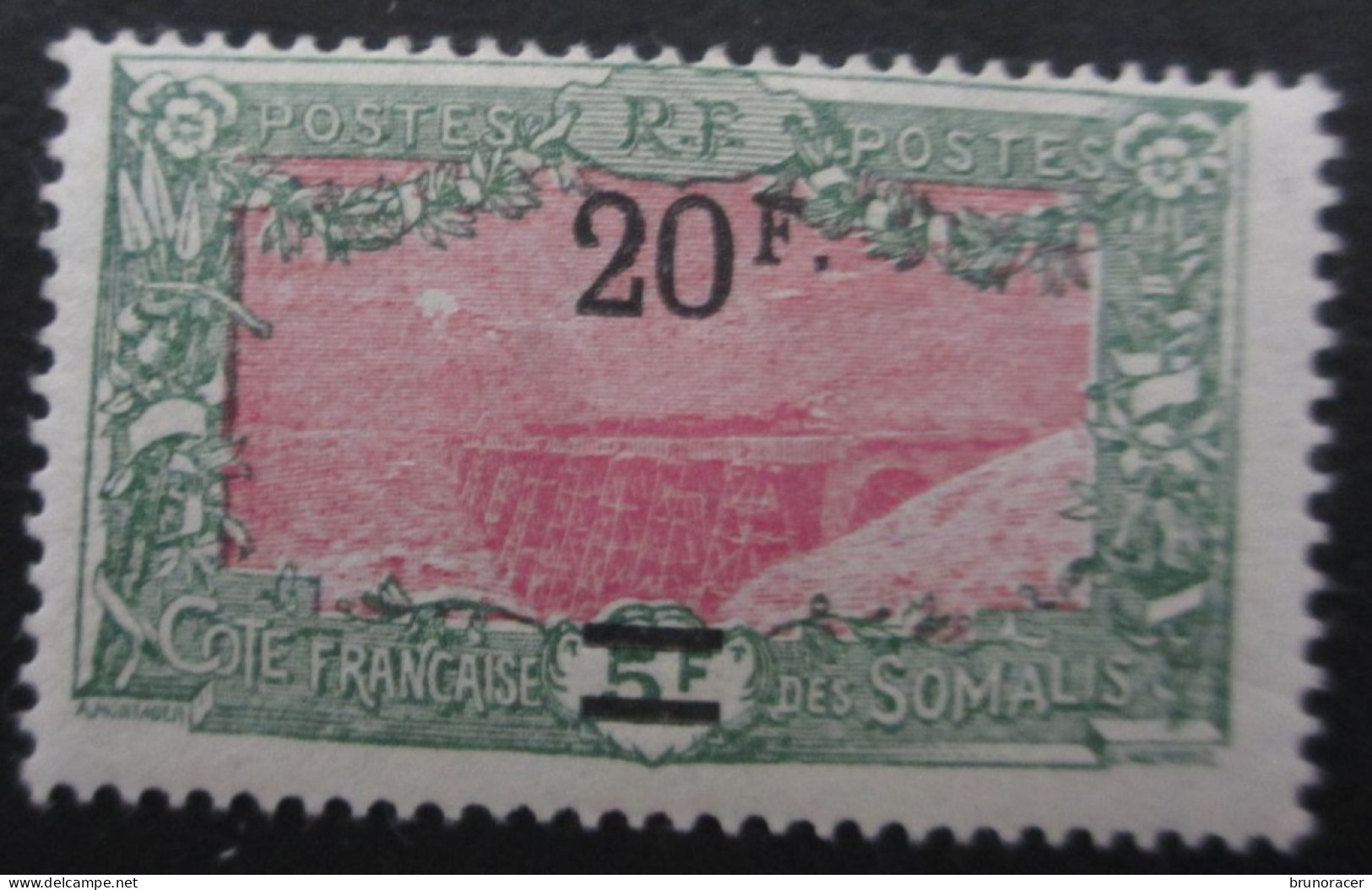 COTE DES SOMALIS N°121 NEUF* TB COTE 22 EUROS VOIR SCANS - Neufs