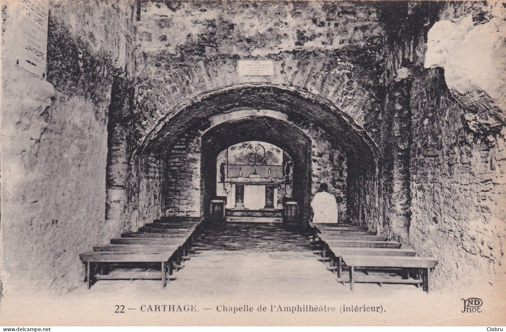 Tunisie, Carthage, Chapelle De L’Amphithéâtre (Intérieur) - Tunisia