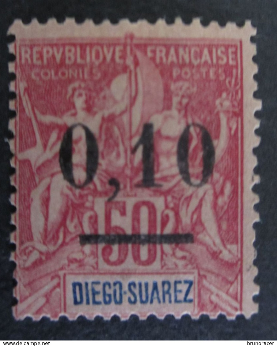 MADAGASCAR N°60 NEUF* TTB FAUSSE SURCHARGE RETOUR EXPERTISE CALVES  VOIR SCANS - Unused Stamps