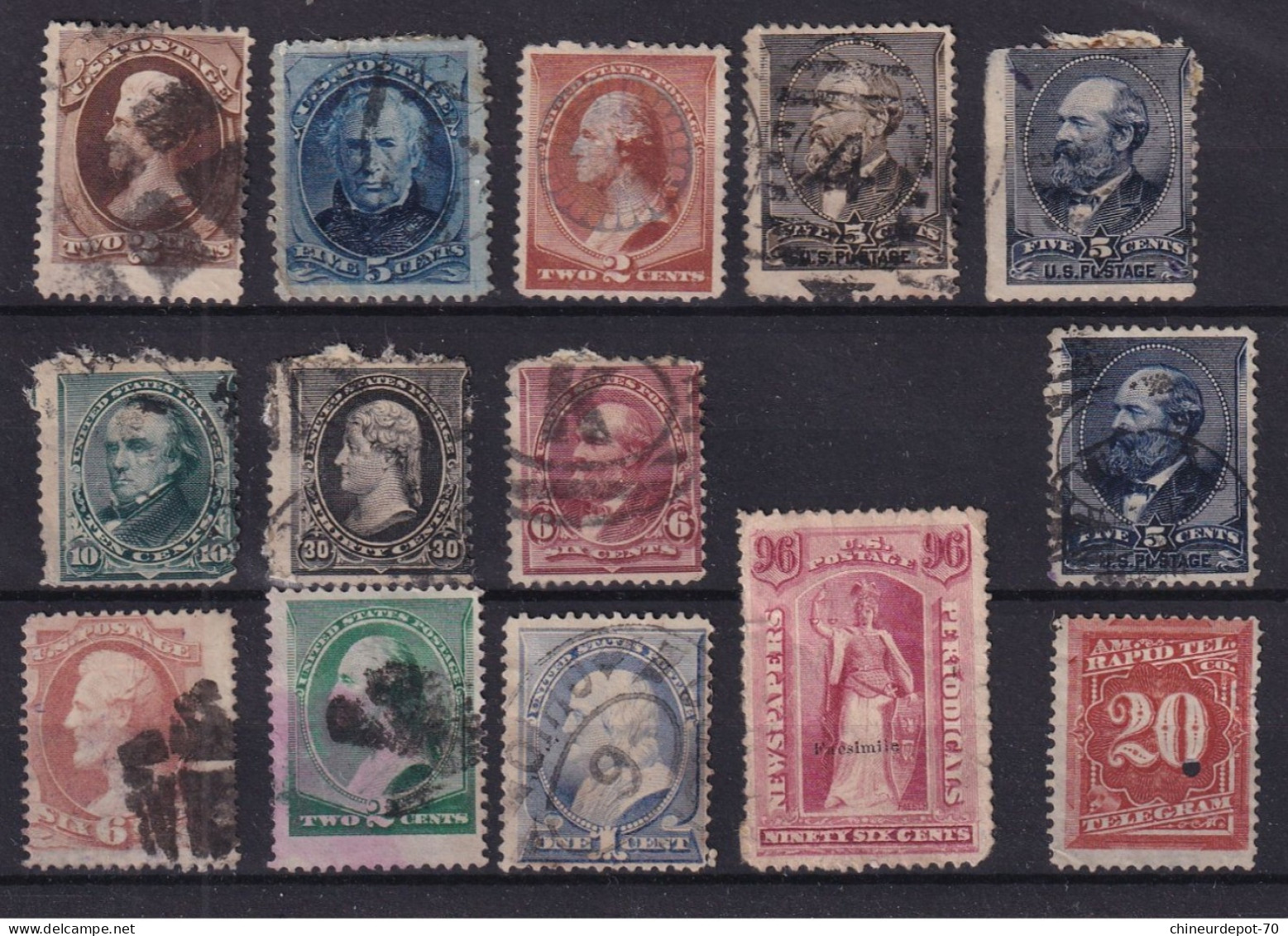 Timbres Etats-Unis - Altri & Non Classificati