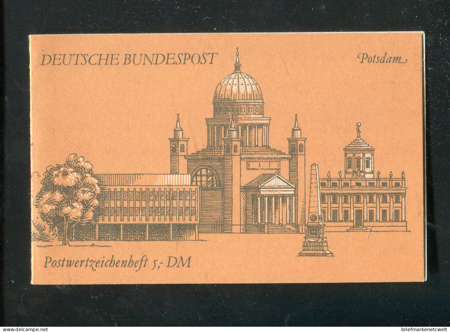 "BUNDESREPUBLIK DEUTSCHLAND" 1991, Markenheftchen Mi. 26b OZ ** (B1205) - 1971-2000