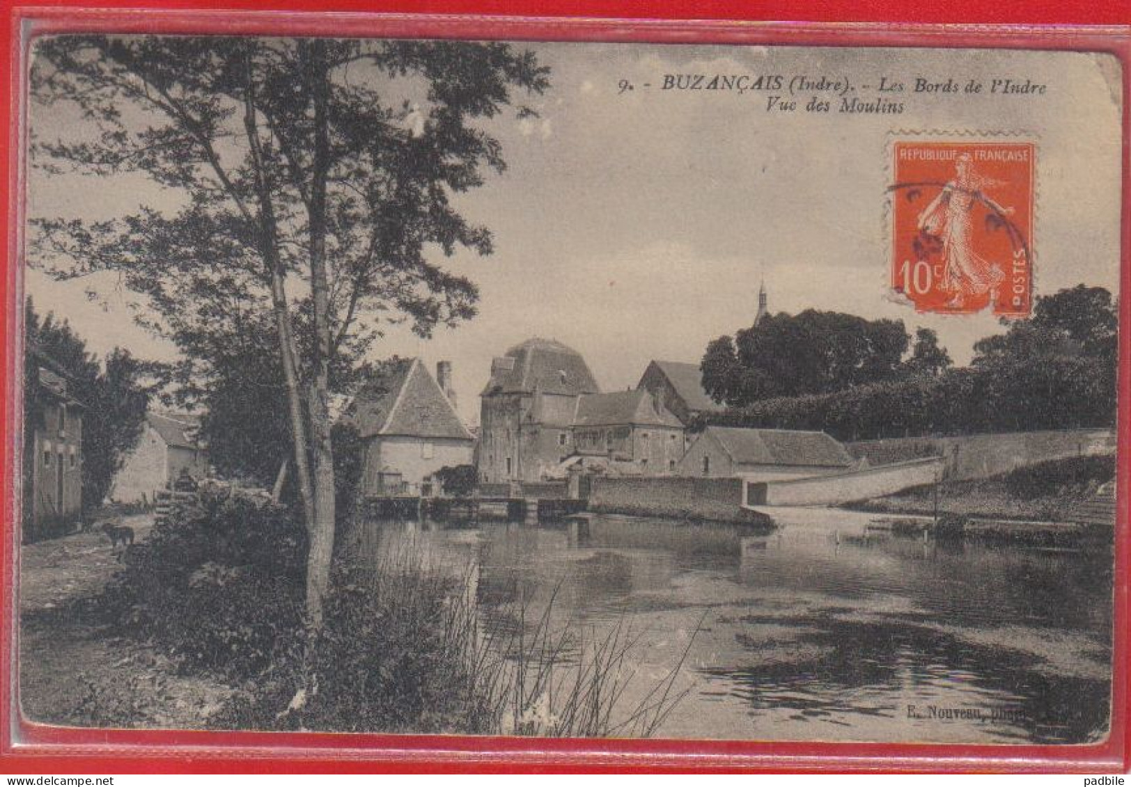 Carte Postale 36. Buzançais Les Moulins  Très Beau Plan - Otros & Sin Clasificación