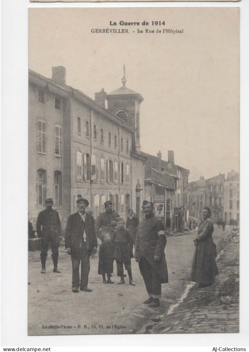 AJC - Gerbéviller - La Rue De L'hopital - Gerbeviller