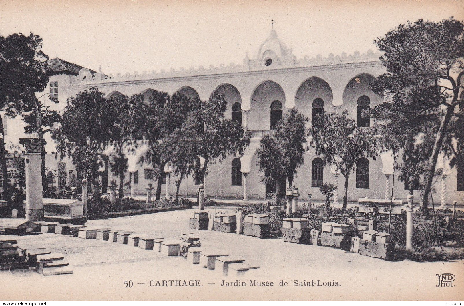 Tunisie, Carthage, Jardin-Musée De Saint Louis - Tunisia
